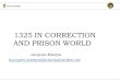 1 1325 IN CORRECTION AND PRISON WORLD Jacques Mwepu