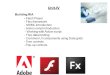 Unit-IV - Flash Player - Flex framework - MXML introduction - Action script introduction - Working with Action script - Flex data binding - Common UI components