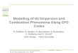 1 Paper 100071 – Paillère et al. International Conference on Hydrogen Safety, ICHS, Pisa, September 8-10, 2005 Modelling of H2 Dispersion and Combustion