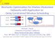Stochastic Optimization for Markov Modulated Networks with Application to Delay Constrained Wireless Scheduling Michael J. Neely University of Southern
