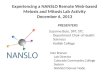 Experiencing a NANSLO Remote Web-based Meiosis and Mitosis Lab Activity December 6, 2013 Dan Branan Lab Director Colorado Community College System NANSLO