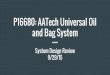 P16680: AATech Universal Oil and Bag System System Design Review 9/29/15