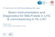 Beam Instrumentation and Diagnostics for BBLR tests in LHC & commissioning in HL-LHC Rhodri Jones (CERN Beam Instrumentation Group) 4 th Joint HiLumi LHC-LARP