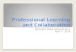 Professional Learning and Collaboration Burlington Edison School District April 7 th, 2014
