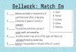 Bellwork: Match Em. Guided Vocabulary Notes Unit 2 A primary source is a written document by someone who witnessed an event or someone who lived during