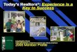 Today’s Realtors ® : Experience is a Key to Success Highlights from The NATIONAL ASSOCIATION OF REALTORS® 2008 Member Profile