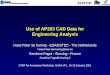 Use of AP203 CAD Data for Engineering Analysis Hans Peter de Koning - ESA/ESTEC - The Netherlands Sandrine Fagot - Simulog