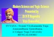 1 SVYASA - Swami Vivekananda Yoga Anusandhana Samsthana, A Unique Yoga University BENGALOORU
