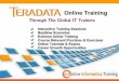 Covered Topics of Teradata Teradata Architecture Objects of Teradata Recovery and Protection of Data Indexes of Tera data Storage & Retrieval of Data
