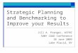 Strategic Planning and Benchmarking to Improve your Results Jill A. Pranger, ACFRE SUNY CUAD Conference 10 June 2009 Lake Placid, NY