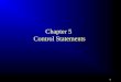 1 Chapter 5 Control Statements. 2 Objectives F To understand the flow of control in selection and loop statements. F To use Boolean expressions to control