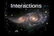 Interactions. Interactions – Forces and Momentum Try the following… MAP tutorialMAP tutorial This suggests a tentative definition: An interaction is a