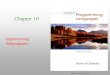 ISBN 0-321-33025-0 Chapter 10 Implementing Subprograms