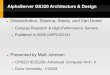 AlphaServer GS320 Architecture  Design Gharachorloo, Sharma, Steely, and Van Doren Compaq Research  High-Performance Servers Published in 2000 (ASPLOS-IX)
