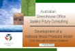 Australian Greenhouse Office Jaakko Pyry Consulting Development of a National Wood Products Model Chris Borough  Hamish Crawford