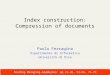 Index construction: Compression of documents Paolo Ferragina Dipartimento di Informatica Universit di Pisa Reading Managing-Gigabytes: pg 21-36, 52-56,