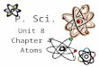 P. Sci. Unit 8 Chapter 4 Atoms. Atomic Structure  timeline Ancient Greece - Democritus proposed the atom  a tiny solid particle that could not be subdivided