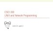 CSCI 330 UNIX and Network Programming Unit IX: awk II