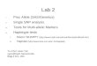 I. Proc Allele (SAS/Genetics) II. Single SNP analysis III. Tests for Multi-allelic Markers IV. Haplotype tests i. Macro %HAPPY (