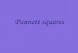 Punnett squares. The tool which uses the combination of alleles to predict the probability of traits…