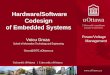 Hardware/Software Codesign of Embedded Systems Power/Voltage Management Voicu Groza School of Information…