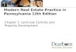 Modern Real Estate Practice in Pennsylvania 12th Edition Chapter 2: Land-Use Controls and Property Development