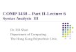 COMP 3438 – Part II-Lecture 6 Syntax Analysis III Dr. Zili Shao Department of Computing The Hong Kong…