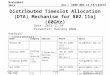 Doc.: IEEE 802.11-13/1364r2 Submission Distributed Timeslot Allocation (DTA) Mechanism for 802.11aj…