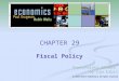 CHAPTER 29 Fiscal Policy PowerPoint® Slides by Can Erbil © 2005 Worth Publishers, all rights reserved