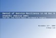 Denial of Service Resilience in Ad Hoc Networks (MobiCom 2004) Imad Aad, Jean-Pierre Hubaux, and Edward…