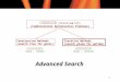 1 Advanced Search Iterative Methods (search plane for optima) Constructive Methods (search tree for…