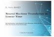 [DLHacks 実装]Neural Machine Translation in Linear Time