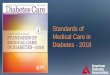 Standards of medical care in diabetes 2018