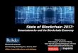 State of Blockchain 2017:  Smartnetworks and the Blockchain Economy