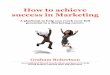 Free E book: How to achieve success in Marketing