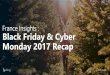 Black Friday & Cyber Monday 2017 Recap - France Edition