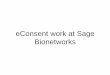 Sage Bionetworks consent overview - November 2017