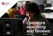 SES1244 literature searching and reviews 2017