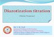 Diazotization titration
