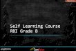 Rbi grade b self learning course