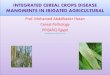 Integrated cereal crops disease