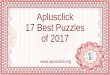 17 Best Aplusclick Puzzles of 2017