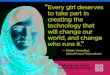 Malala poster - Code.org Hour of Code