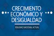 crecimiento económico en el Perú y desigualdad