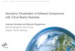 Interactive Visualization of Software Components with Virtual Reality Headsets