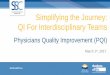 QI for Interdisciplinary Teams