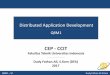 Distributed Application Development (Introduction)