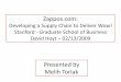 Zappos.com: Developing a Supply Chain to Deliver WOW!
