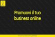 Promuovi il tuo business online [edizione settembre 2017]