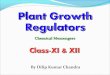 Plant growth regulators by dilip kumar chandra